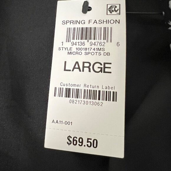 INC International Concepts Womens Cold Shoulder Rosette Blouse Black size Large - Picture 11 of 12